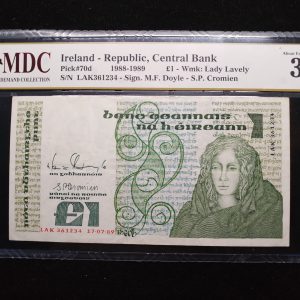 1988-1989 Ireland ￡1