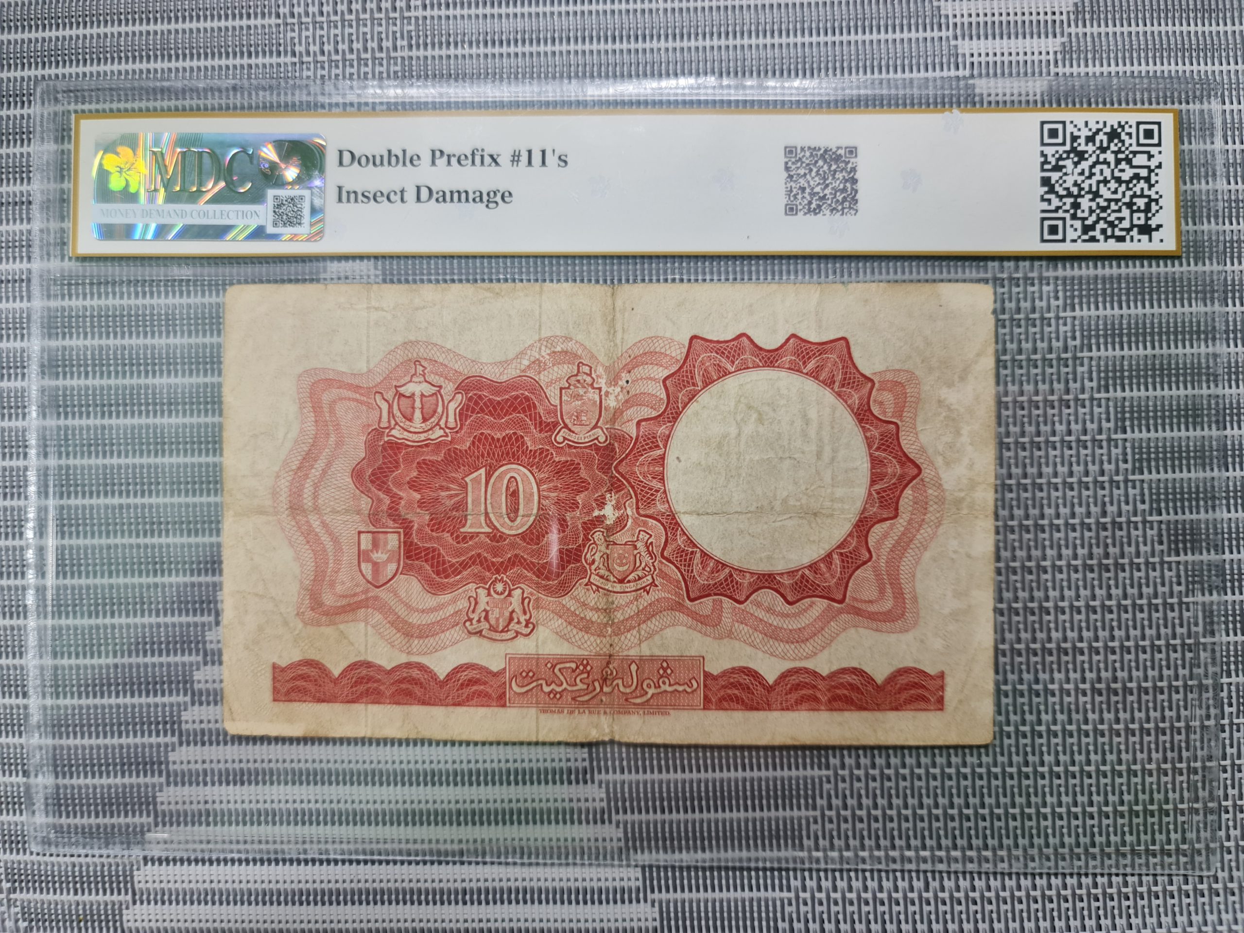 1961, Malaya & British Borneo 10 Dollars《 MDC Graded 25 》 - Image 2