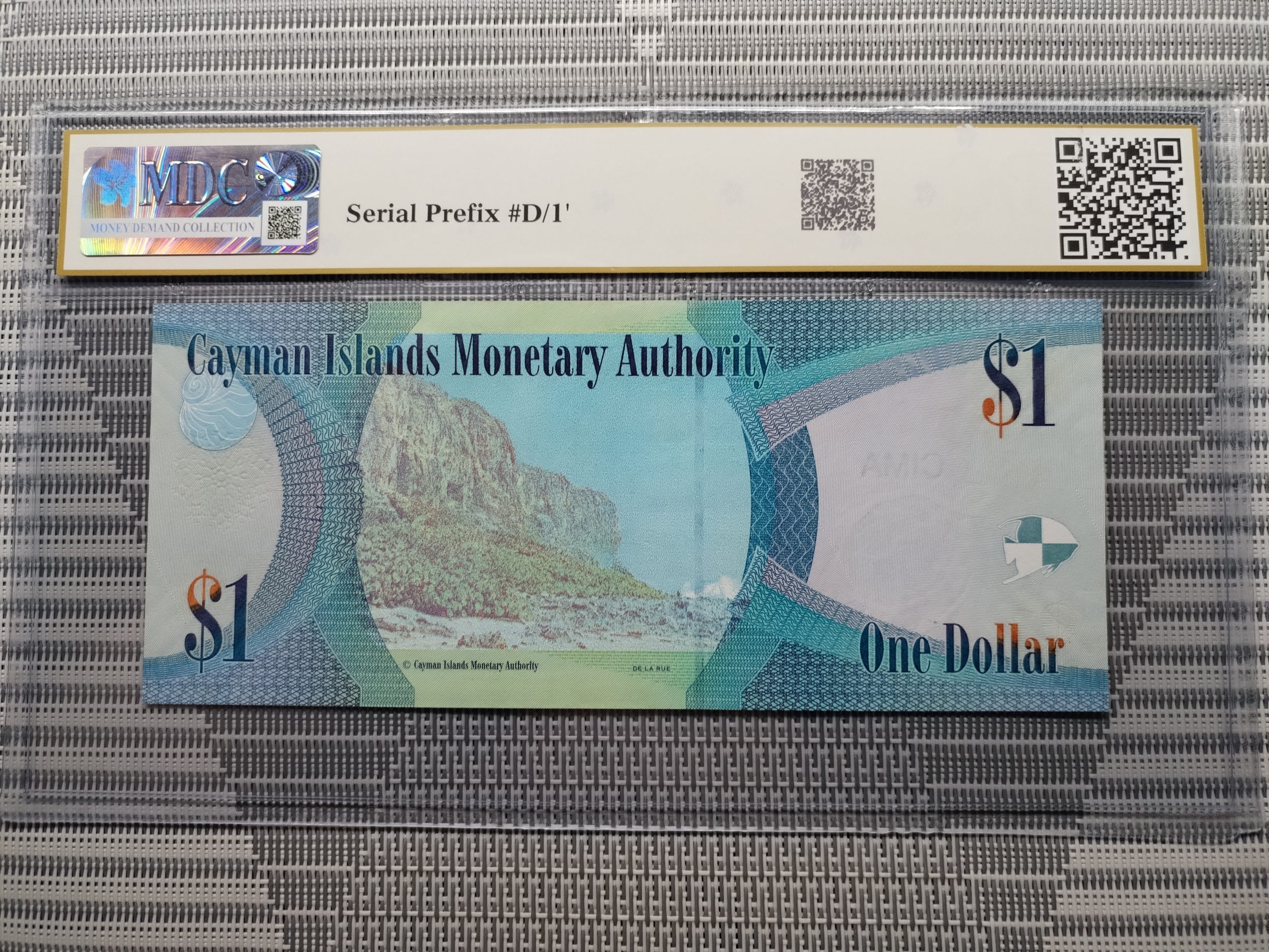 2010, Cayman Islands, Monetary Authority 1 Dollar《 MDC Graded 64 》 - Image 2