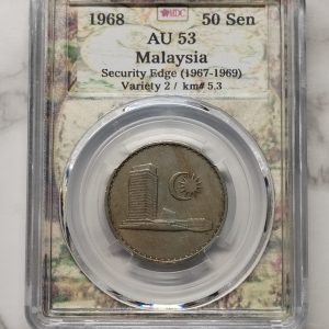 1968 Malaysia 50 Sen