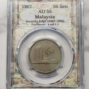 1967 Malaysia 50 Sen