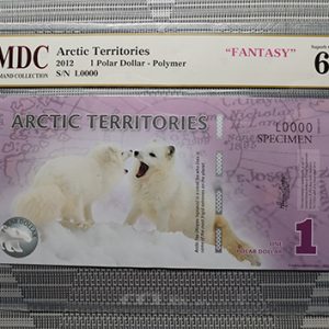 2012 Arctic Territories 1 Polar Dollar