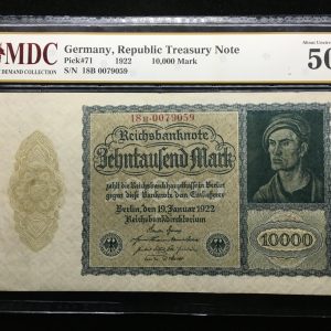 1922 Germany 10,000 Mark