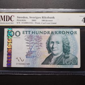 2003 Sweden 100 Kronor