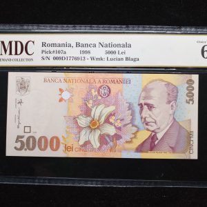 1998 Romania 5000 Lei