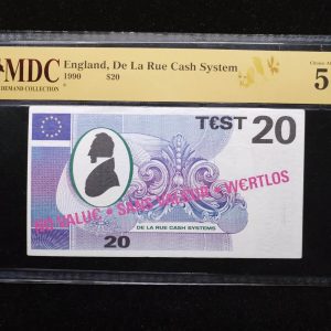 1990 England $20