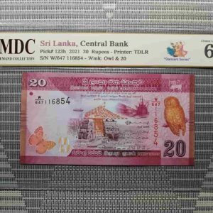 2021 Sri Lanka 20 Rupees