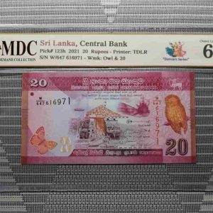 2021 Sri Lanka 20 Rupees