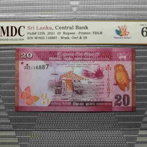 2021 Sri Lanka 20 Rupees