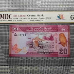2021 Sri Lanka 20 Rupees