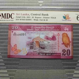 2021 Sri Lanka 20 Rupees