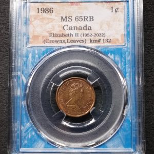 1986 Canada 1 Cent