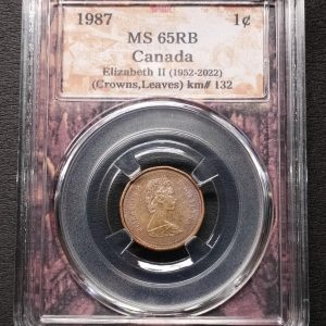 1987 Canada 1 Cent
