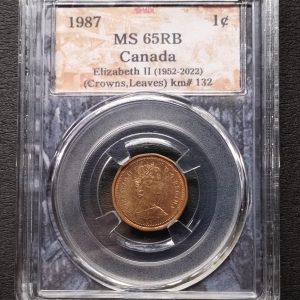 1987 Canada 1 Cent