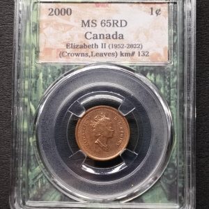 2000 Canada 1 Cent