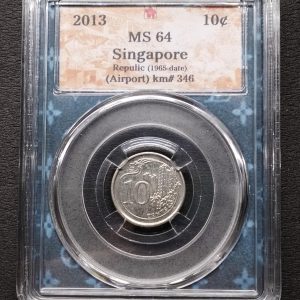2013 Singapore 10 Cents