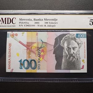 2003 Slovenia 100 Tolarjev