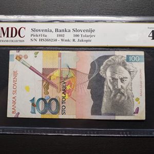 1992 Slovenia 100 Tolarjev