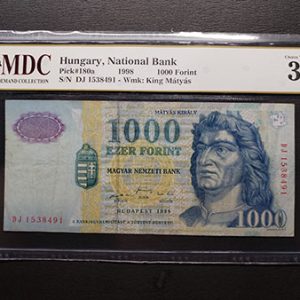 1998 Hungary 1000 Forint