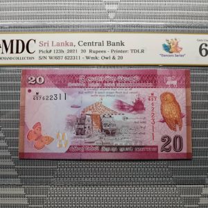 2021 Sri Lanka 20 Rupees