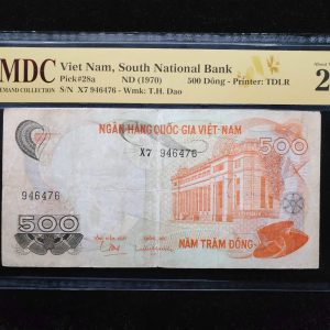 1970 Viet Nam 500 Dong