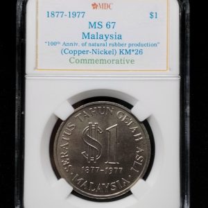 1877-1977 Malaysia $1