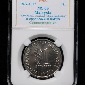 1877-1977 Malaysia $1