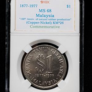 1877-1977 Malaysia $1