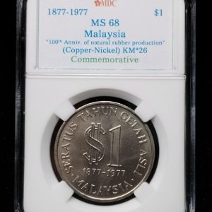 1877-1977 Malaysia $1