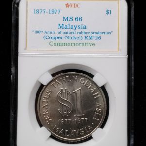 1877-1977 Malaysia $1