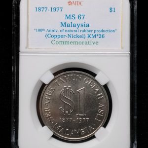 1877-1977 Malaysia $1