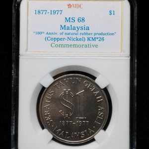 1877-1977 Malaysia $1