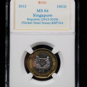 2013 Singapore 1SGD