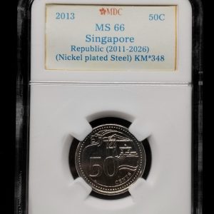 2013 Singapore 50C