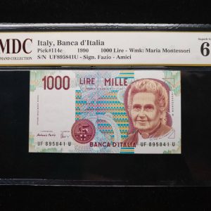 1990 Italy 1000 Lire