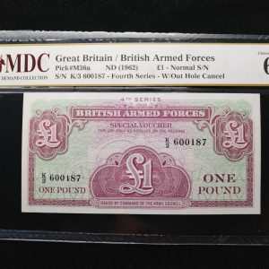 1962 Great Britain ￡1