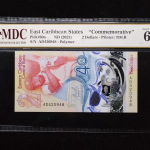 2023 East Caribbean States 2 Dollars