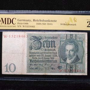 1929 Germany 10 Reichsmark