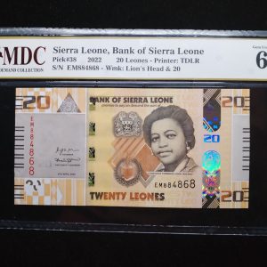 2022 Sierra Leone 20 leones