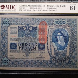 1902 Austria 1000 Kronen