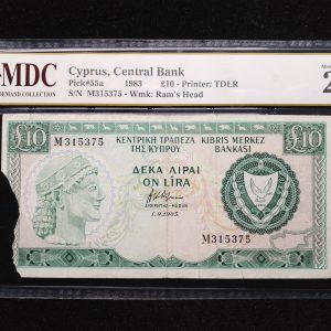 1983 Cyprus ￡10