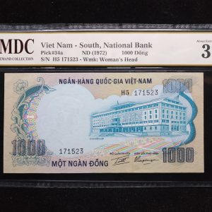 1972 Viet Nam 1000 Dong