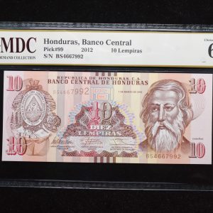 2012 Honduras 10 Lempiras
