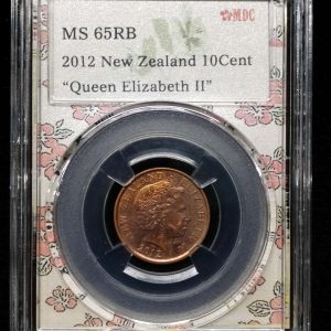 2012 New Zealand 10 Cent