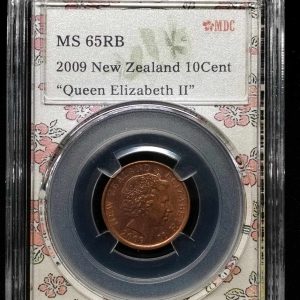 2009 New Zealand 10 Cent