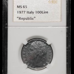 1977 Italy 100Lire