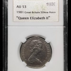 1981 Great Britain 50New Pence