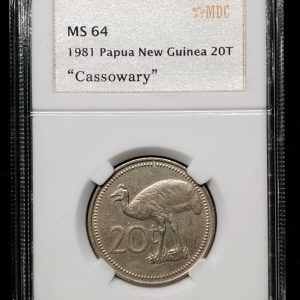 1981 Papua New 20T