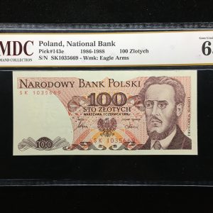 1986-7988 Poland 100 Zlotych