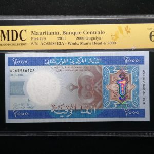 2011 Mauritania 2000 Ouguiya